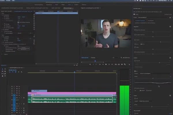Premiere Pro CC-Tutorial: 5.3 | Essentiële geluid