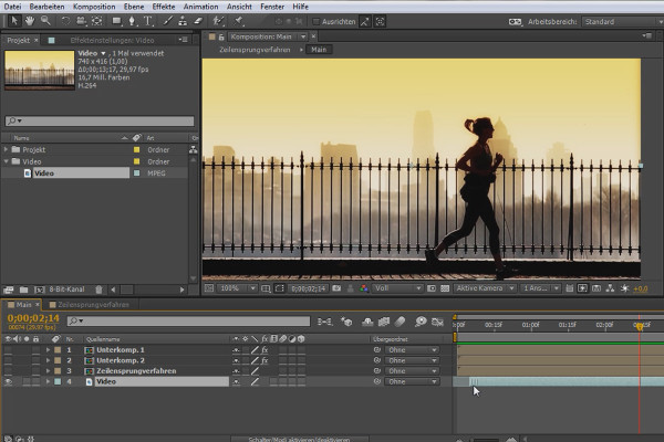 After Effects pour débutants : entrelacement