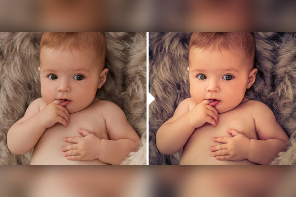 Photo preset for baby photos (Lightroom, Camera Raw): 38 | Vivid Colors