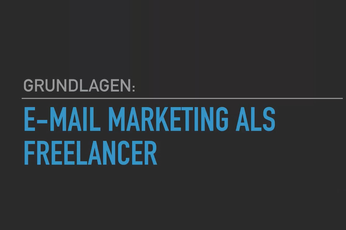 Acquisition de clients via Facebook et Google AdWords : 5.1 Introduction au chapitre Email marketing.