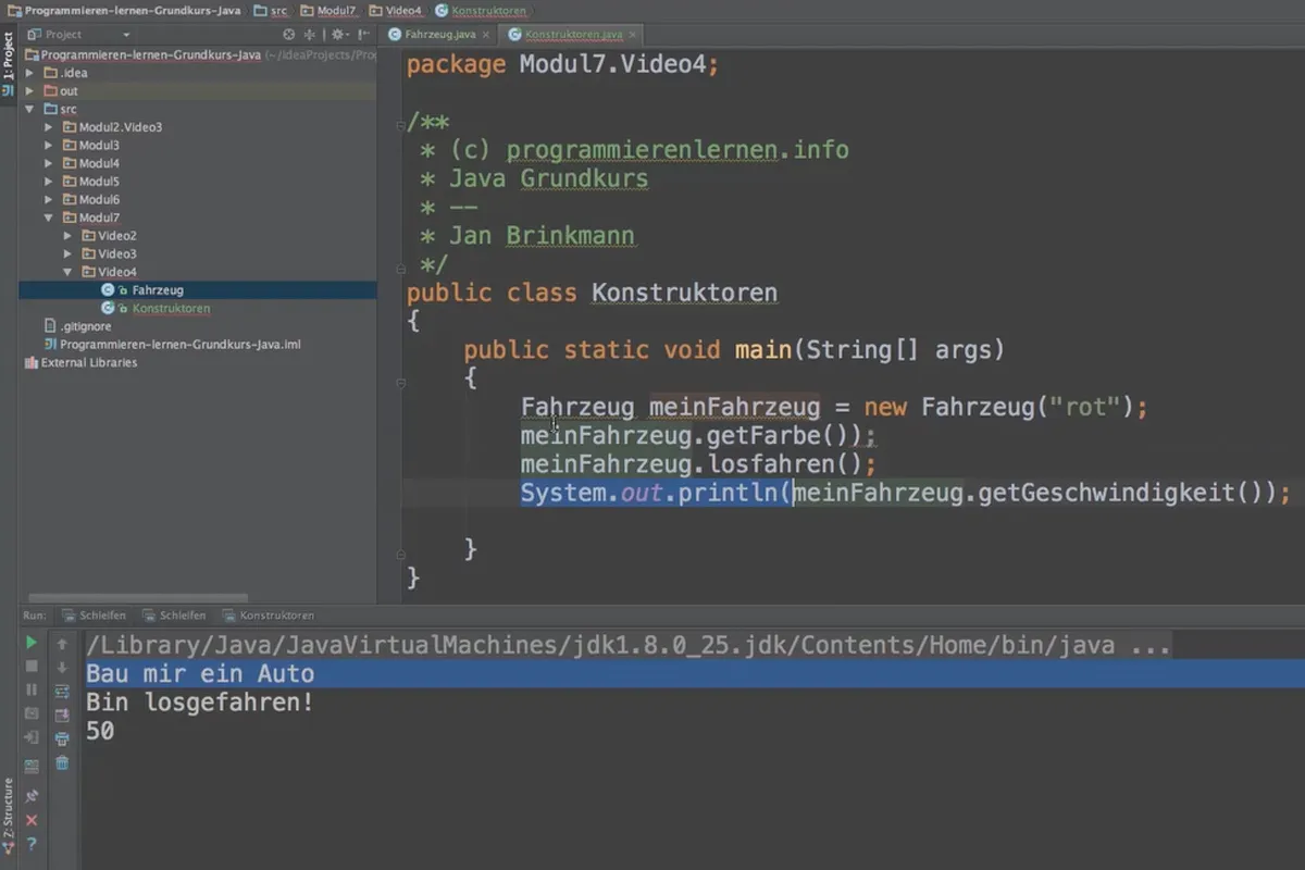 Java untuk Pemula - 7.5 Konstruktor