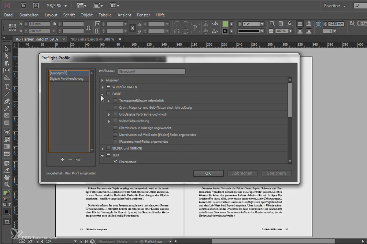 Grandes proyectos en Adobe InDesign - 5.05 - PreFlight