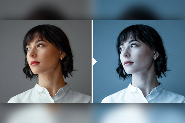 Preset per effetti visivi da film e azione (Lightroom, Camera Raw): 39 | Bianco Blu