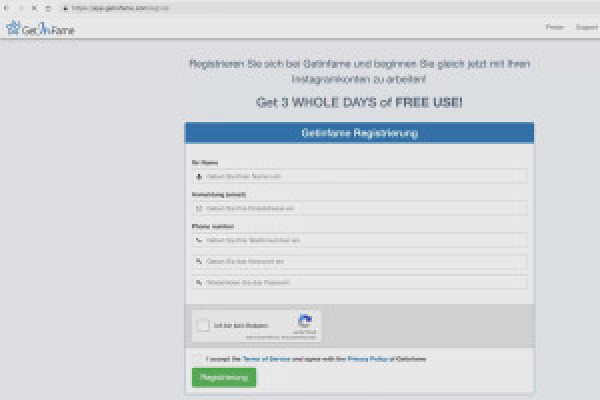Instagram-guide: Få flere følgere | 8.2 GetInFame - første indstillinger
