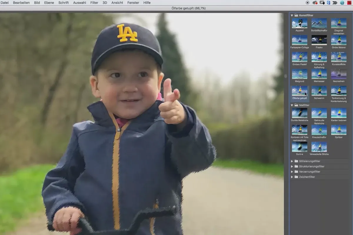 Photoshop för nybörjare & avancerade användare - 5.2 Filtergalleri