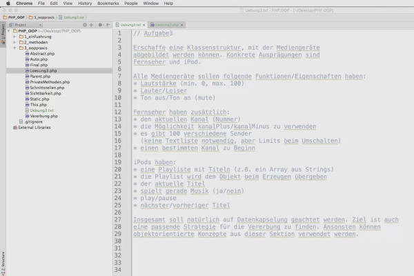 Objektorienteret webprogrammering med PHP - 5.11 Øvelsesopgave #3