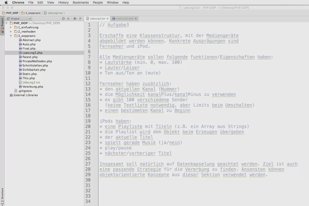Programación web orientada a objetos con PHP - 5.11 Ejercicio nº 3