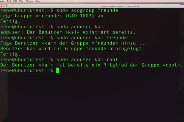 Linux for beginners - 8.3 Creating and deleting a new group