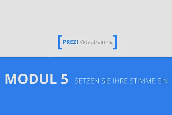 Παρουσίαση Prezi για αρχάριους - Παρουσιάσεις που ενθουσιάζουν - 5.4 Πώς να χρησιμοποιήσεις συνειδητά τη φωνή σου.