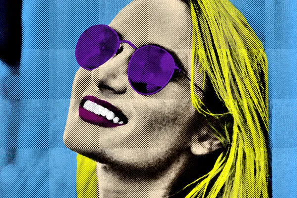 Acțiunea Photoshop "Pop Art