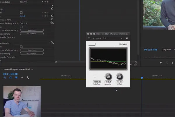 Premiere Pro CC-Tutorial: 5.4 | Rauschen entfernen