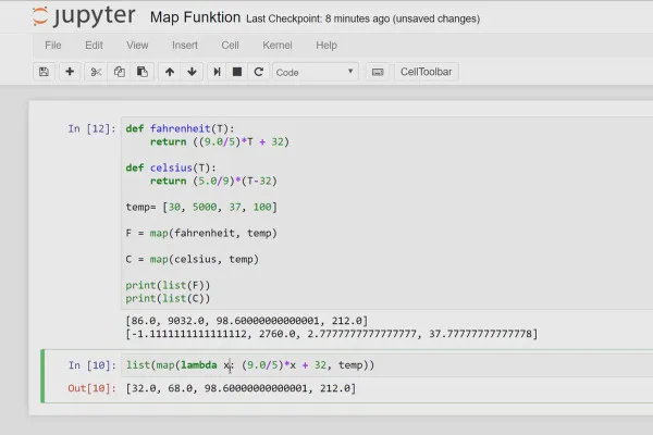 Python-Programmierung für Einsteiger – 40 Map-Funktion