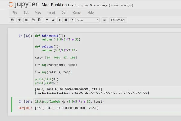 Python programlama için başlangıç dersi - 40 Map fonksiyonu