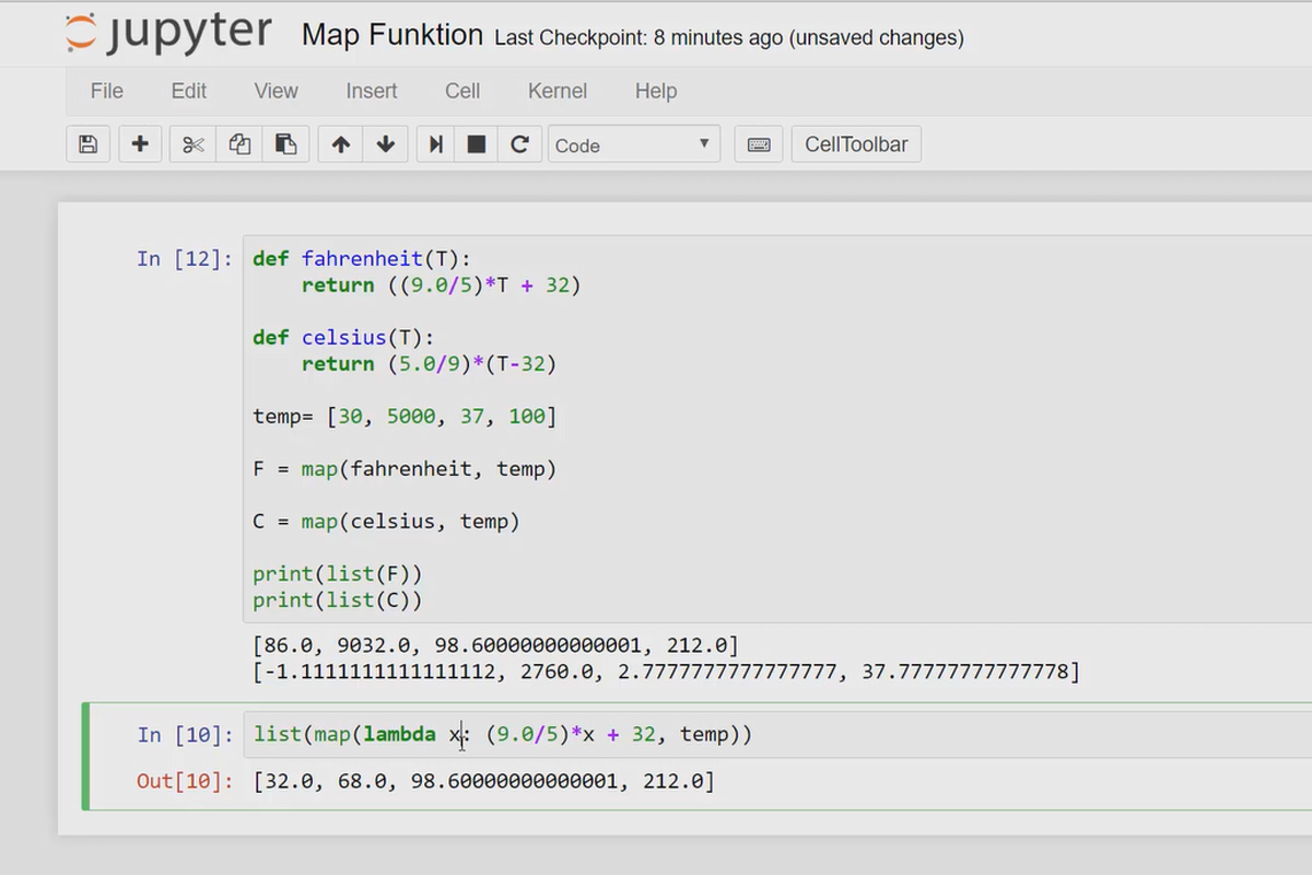 Python-programmering för nybörjare - 40 kartfunktioner