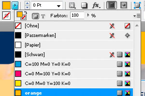 Spalvų tvarkymas programoje "InDesign