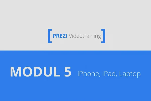 Παρουσιάσεις Prezi για αρχάριους που ενθουσιάζουν - 5.5 Παρουσίαση με το iPad.