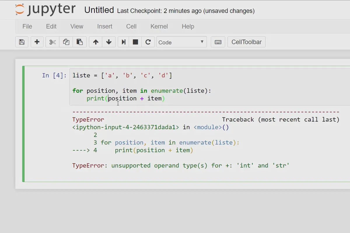 Python-Programmierung für Einsteiger – 41 Enumerate-Funktion