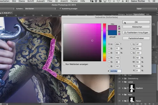 Komiksų stilius: "Photoshop" animacijų mokymas - 6.3 elementai nudažyti