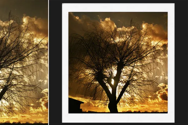 Photoshopi toiming: Polaroid