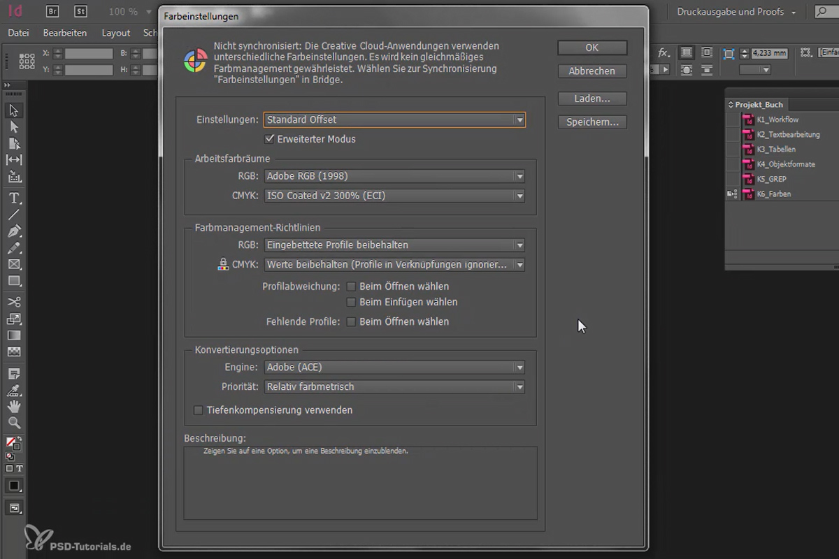 Grandes proyectos en Adobe InDesign - 6.02 - Perfiles de color
