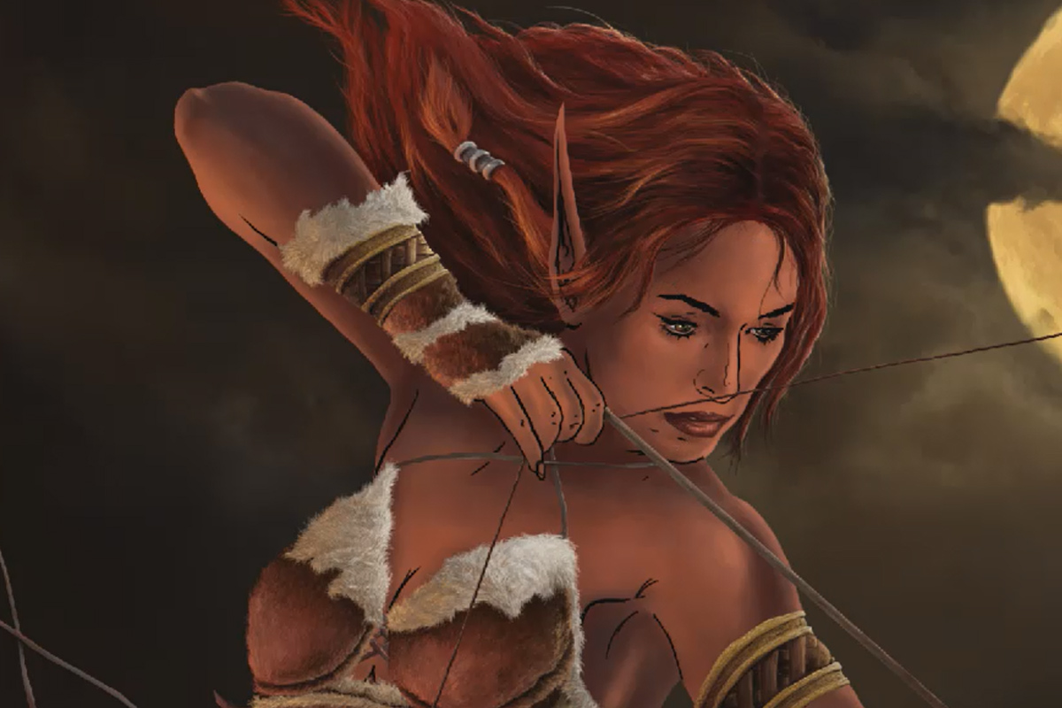 Digital-maleri-tutorial - Elfen-amazone - Del 14