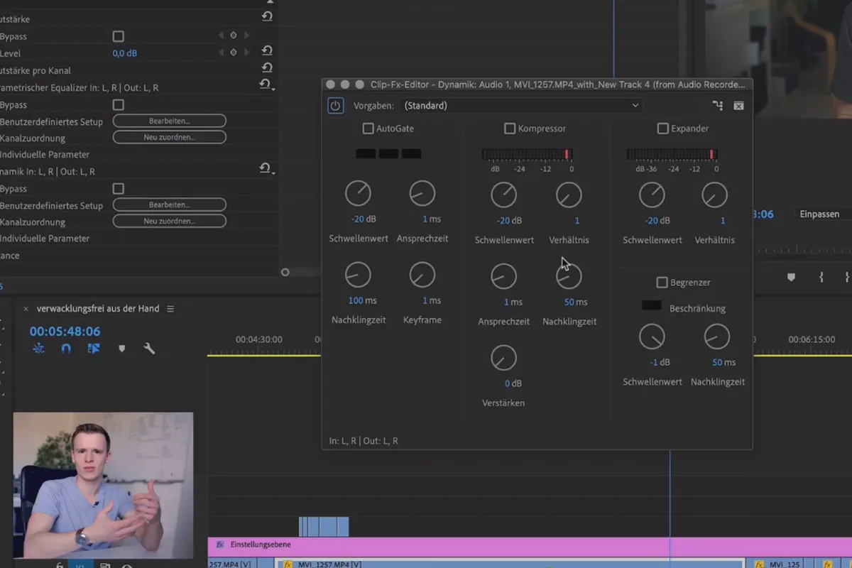 Premiere Pro CC-tutorial: 5.6 | Spraakopnames bewerken