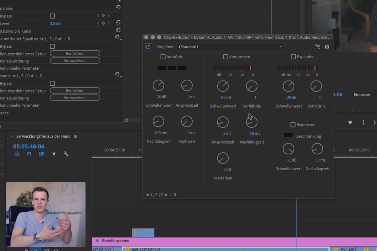 Premiere Pro CC Kılavuzu: 5.6 | Konuşma kayıtlarını düzenle