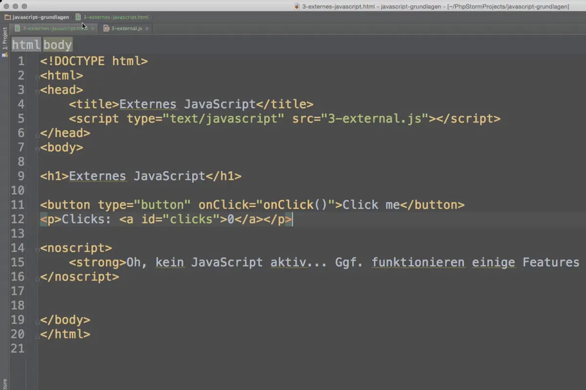 Základy JavaScriptu - 03 Externí JavaScript