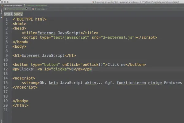 Základy JavaScriptu - 03 Externí JavaScript