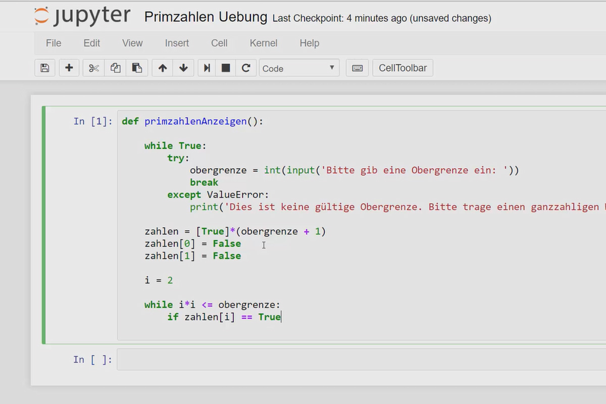 Python-programmering för nybörjare - 42 primtal: övningsuppgift