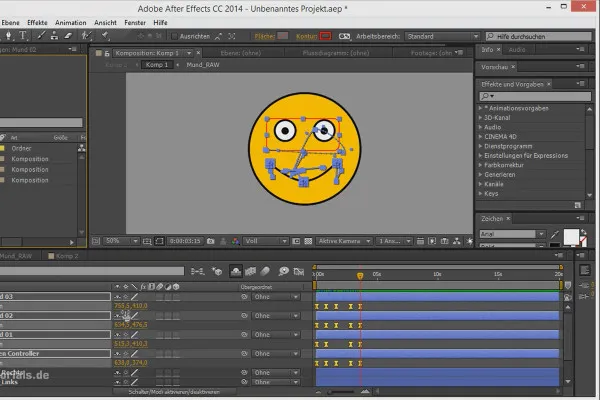 Tipps und Tricks zur Animation in After Effects: Ebenen verstecken