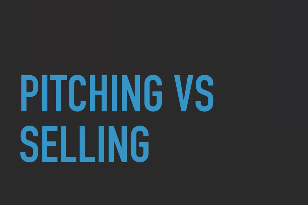 Acquisition de clients via Facebook et Google AdWords : 5.4 Pitching vs. Selling