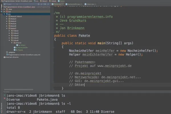Java untuk Pemula - 7.8 Paket Java (Bagian 2)