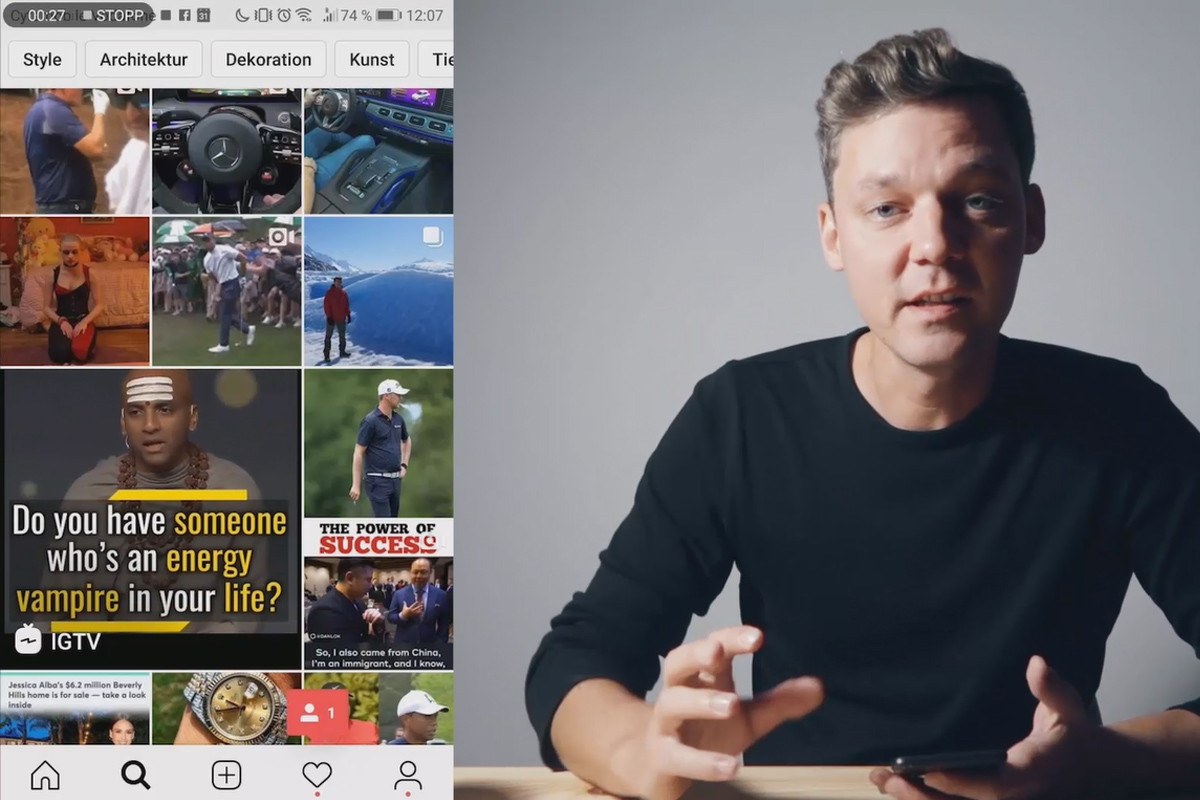 Instagram-ohjevideo: Saat enemmän seuraajia | 9.1 Korkea sitoutuminen Explore-sivulla