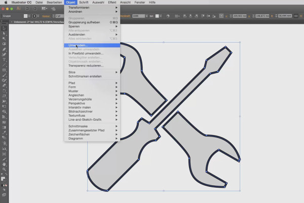 Illustrator para principiantes e intermedios - 6.4 El diálogo Convertir