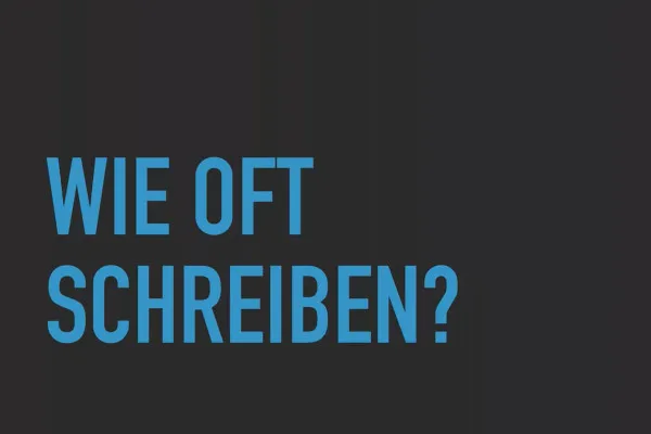 Kundenakquise über Facebook und Google AdWords: 5.5 Wie oft schreiben?