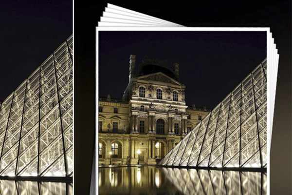 Photoshop-åtgärd: Fotostapel av dina foton