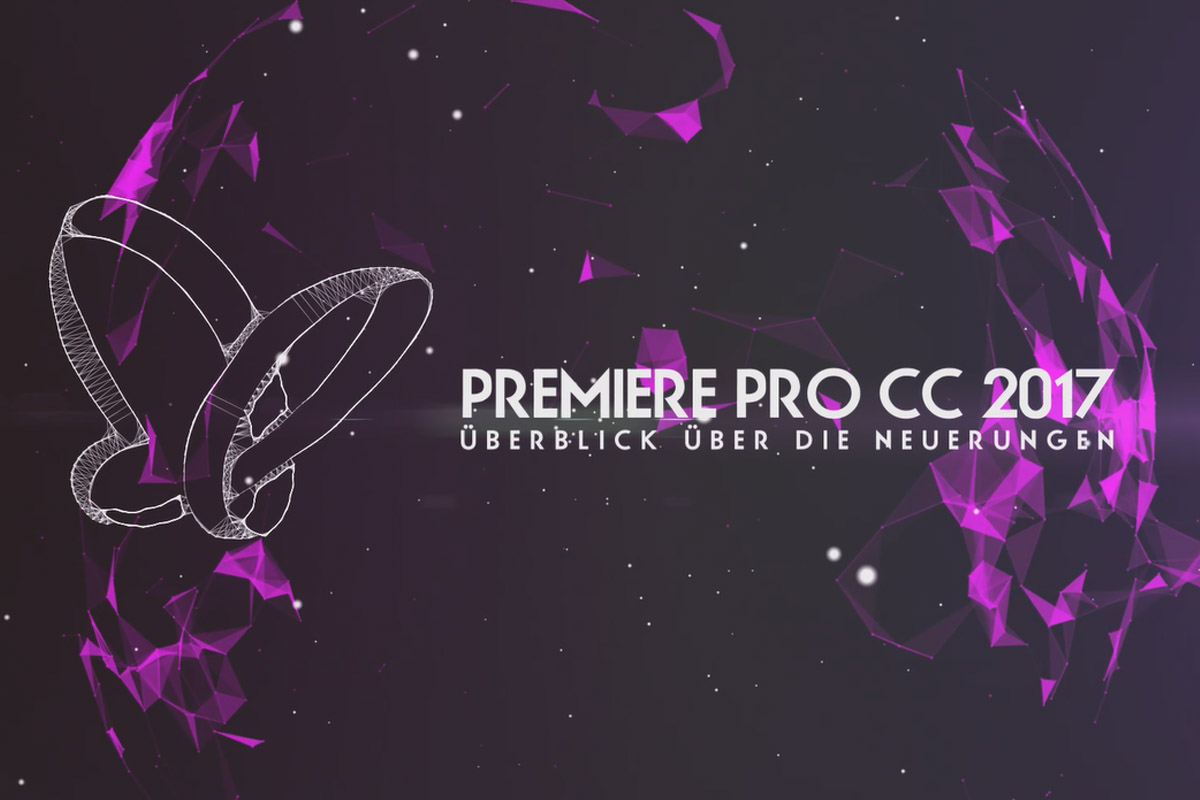Nytt i Creative Cloud: Premiere Pro CC 2017 (November 2016) - Översikt över nyheterna.