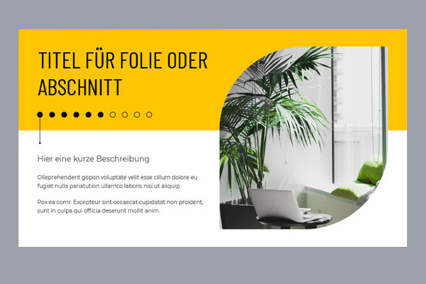 Google Slides: modelli moderni nel formato 16:9