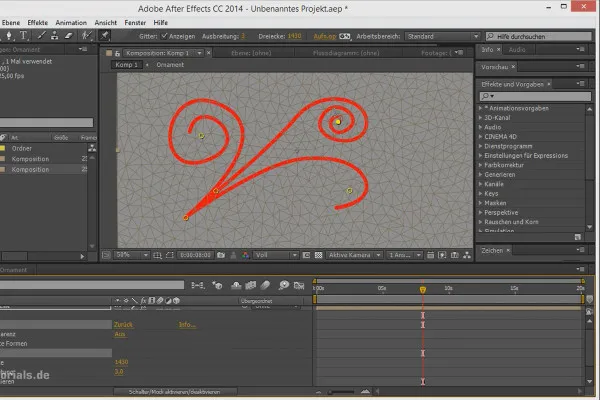 Trucos y consejos para la animación en After Effects: Herramienta de marionetas con contenido animado