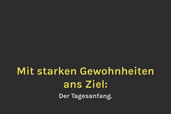 Smart-Performance: 11.03 Dagen begyndelse.