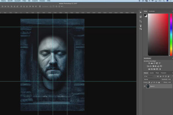 Photoshop para principiantes y niveles intermedios - 5.7 Reglas y guías