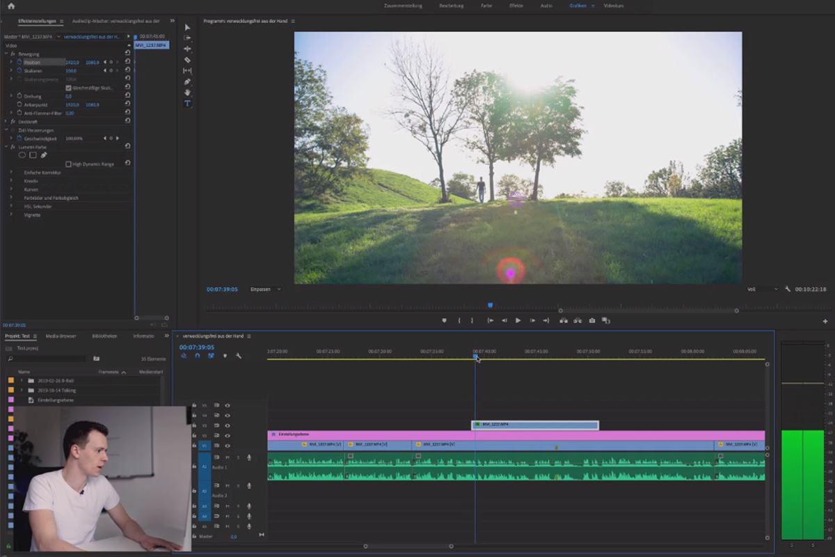 Premiere Pro CC dersi: 6.3 | Resim içinde resim