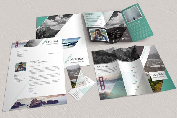 Corporate Design – die Komplettausstattung für Fotografen und Designer – Version 2