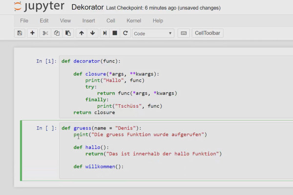 Programmation Python pour les débutants - 45 décorateurs