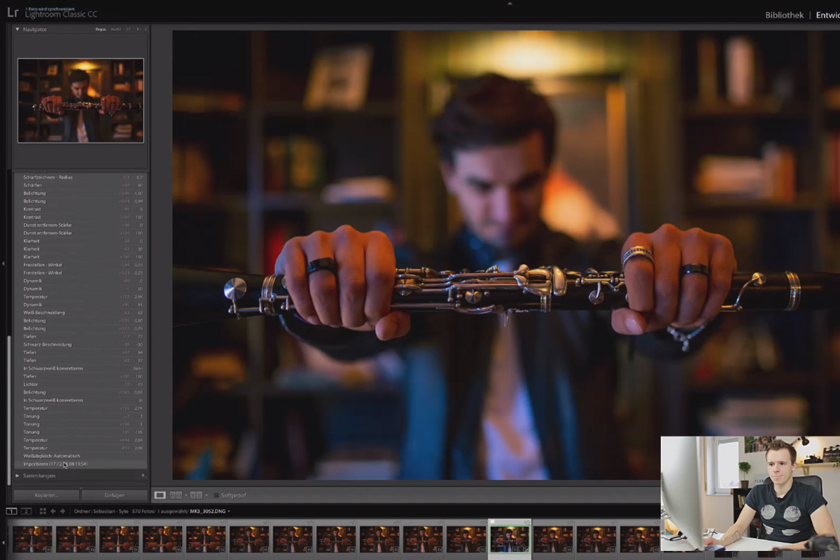 Tutorial de Lightroom Classic CC: 6.6 | Edición de retratos con ISO alto