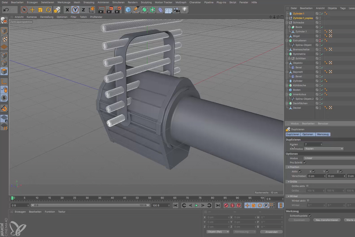 Cinema 4D för nybörjare - 3D-praktik: 6.13 Hål