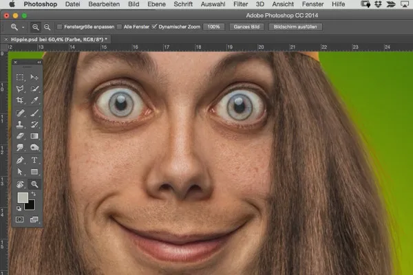 Komikso stilius: Komiksų mokymai Photoshop programoje - 6.7 Odos spalvos pritaikymas