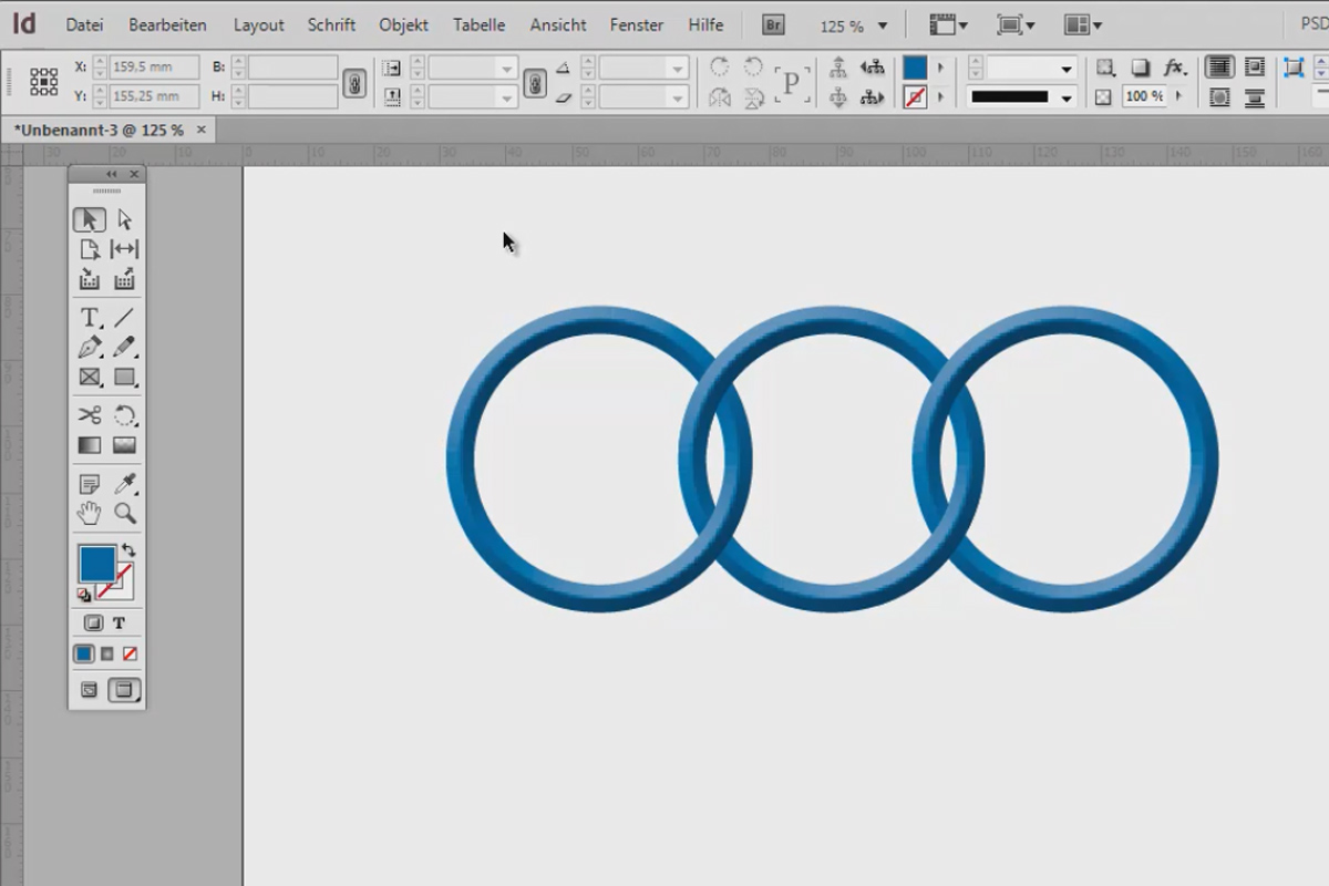 Adobe InDesign tips & tricks: Create interlocking rings