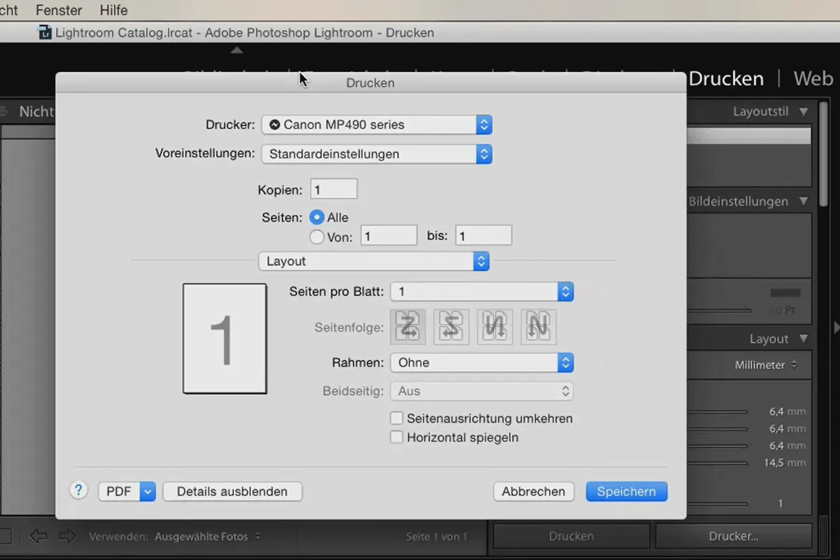 Lightroom 초심자와 숙련자를 위한: 09 - 프린팅 - 9.1 - 인쇄 설정
